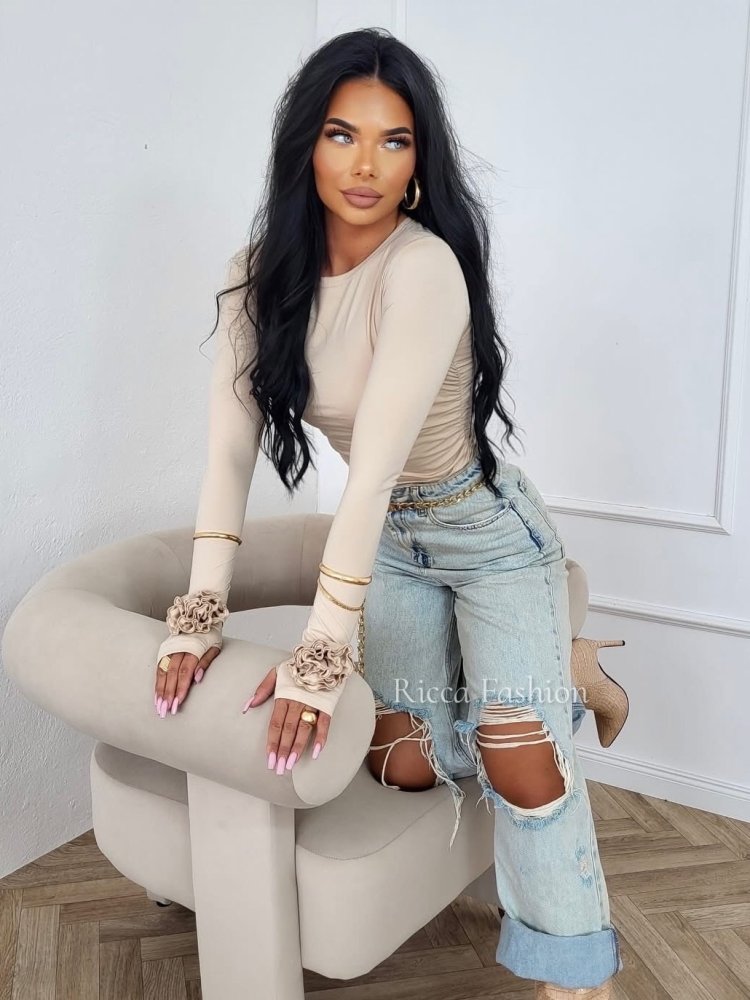 Bluzka z wiskozą premium...