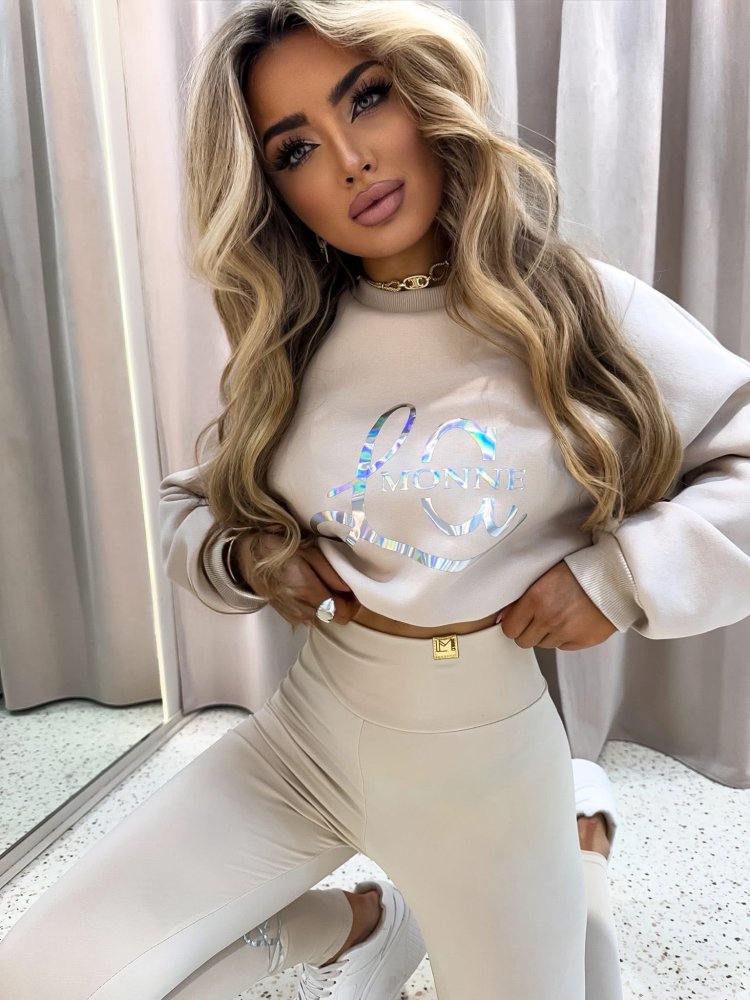 Komplet premium HOLO, nude