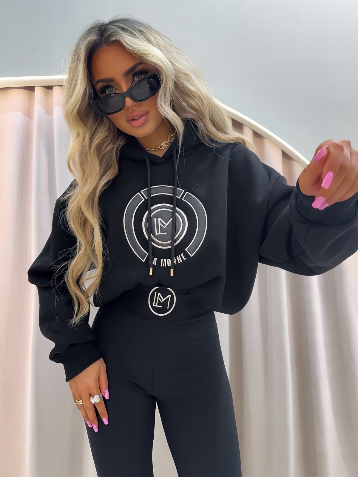 Bluza dresowa LAMONNE, black