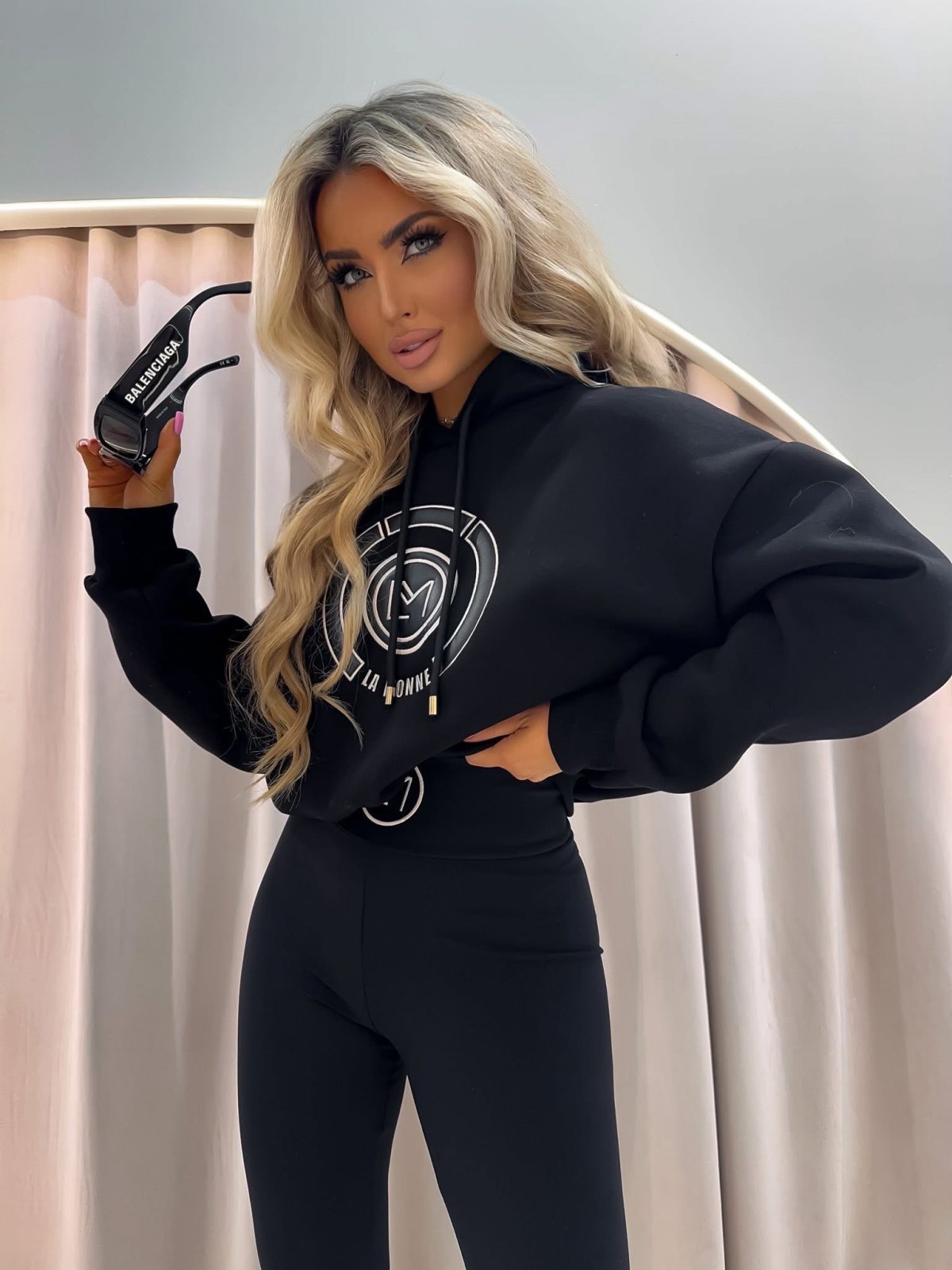 Bluza dresowa LAMONNE, black