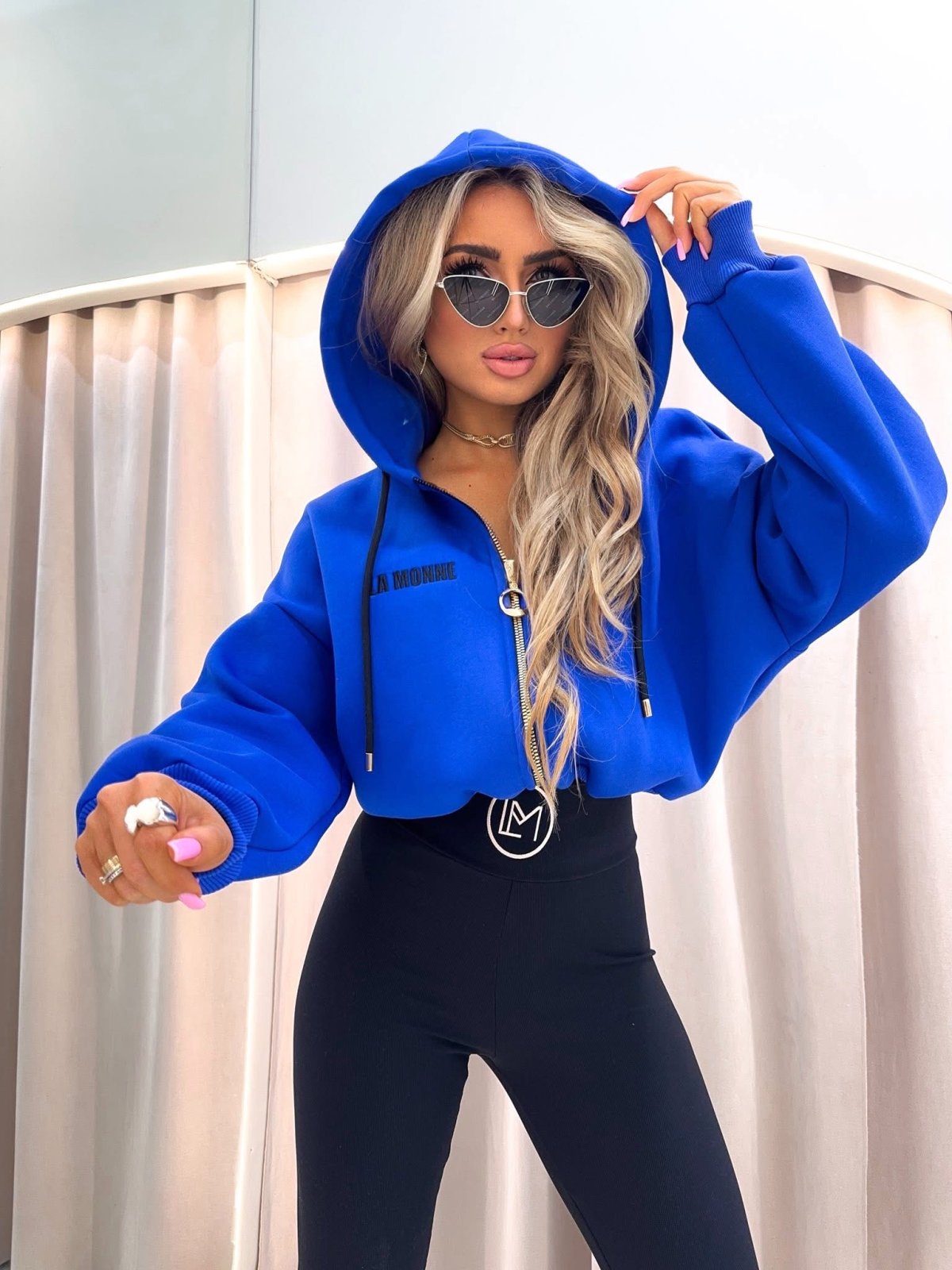 Bluza dresowa MONALISA, cobalt