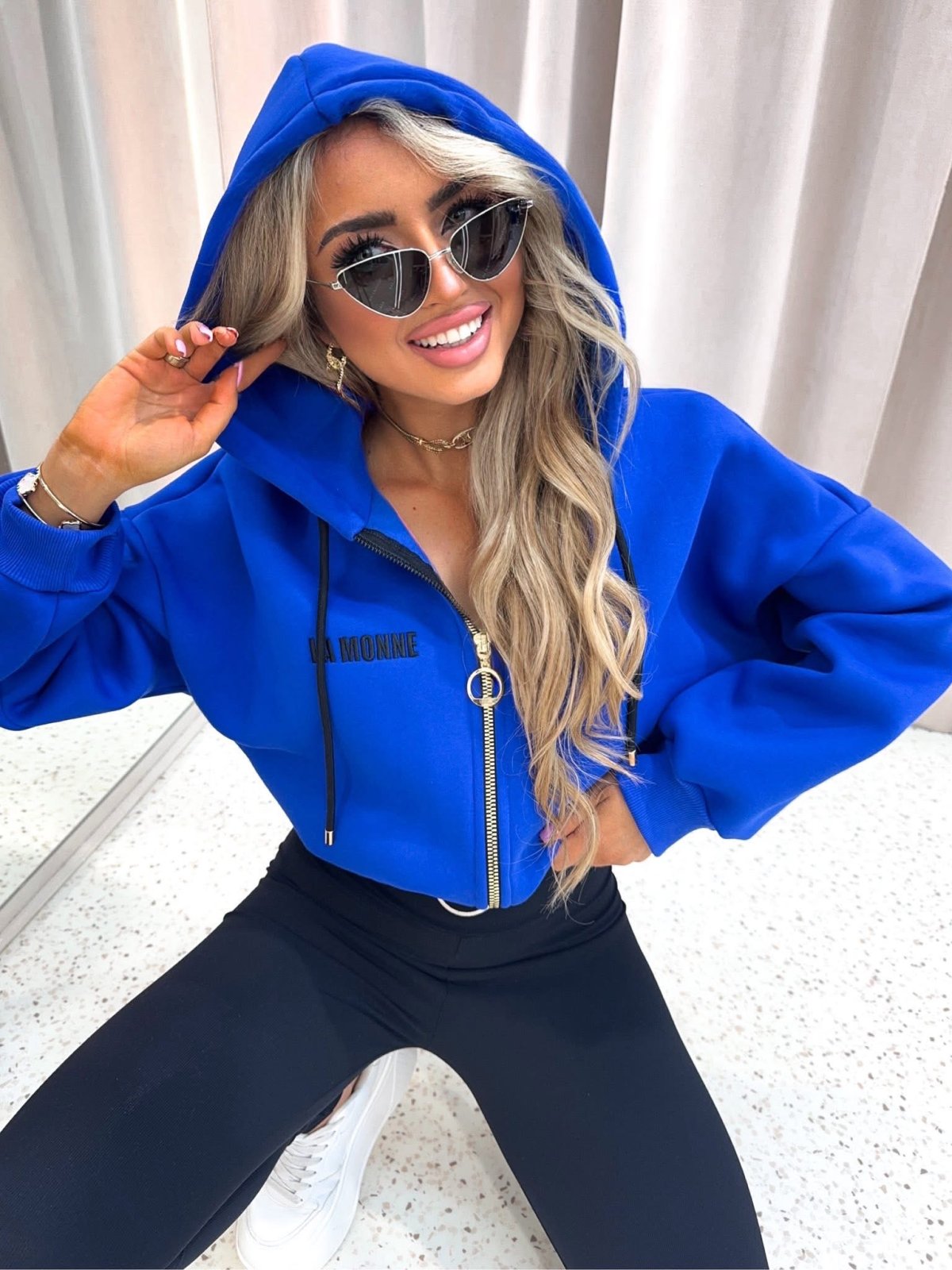 Bluza dresowa MONALISA, cobalt