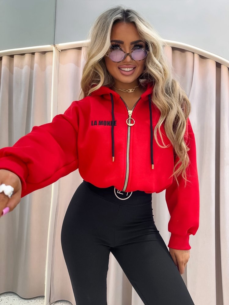 Bluza dresowa MONALISA, red