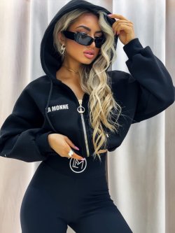 Bluza dresowa MONALISA, black