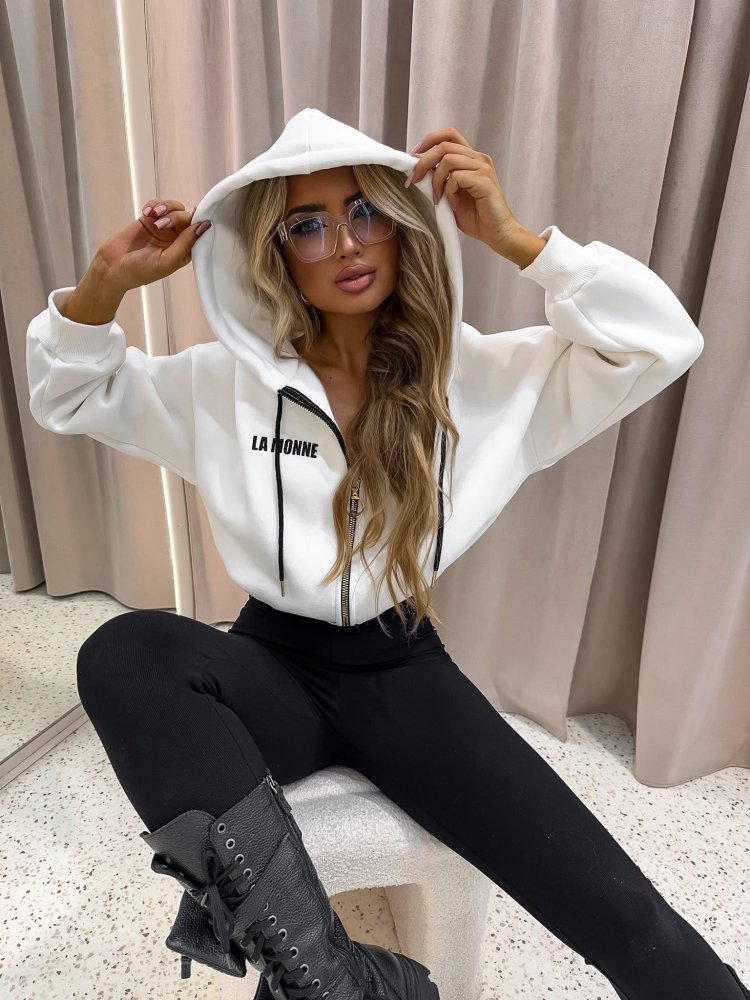 Bluza dresowa MONALISA, white