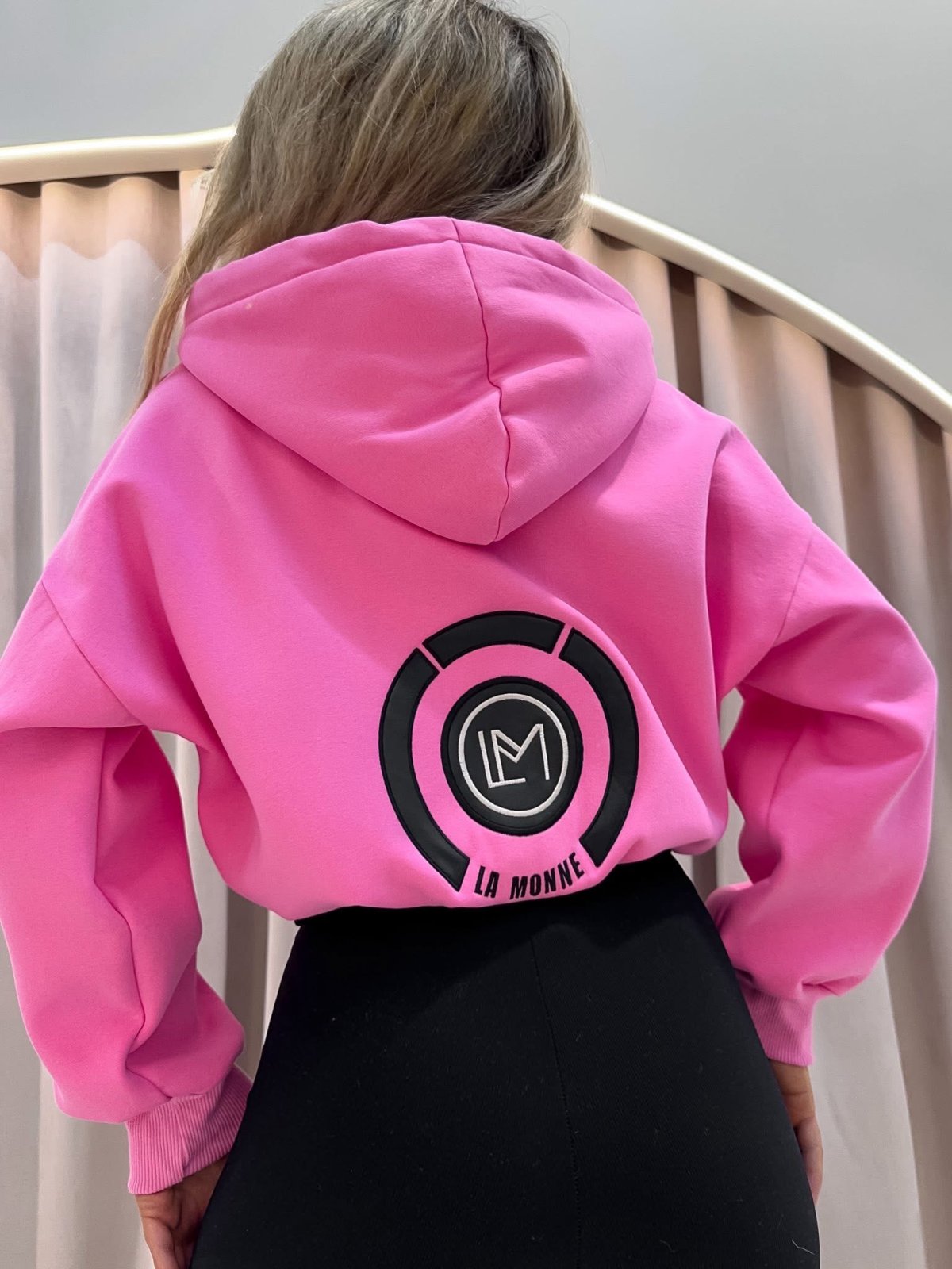 Bluza dresowa MONALISA, barbie pink