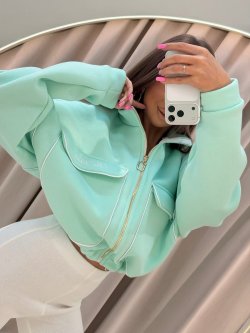 Bluza dresowa MADELYN, mint