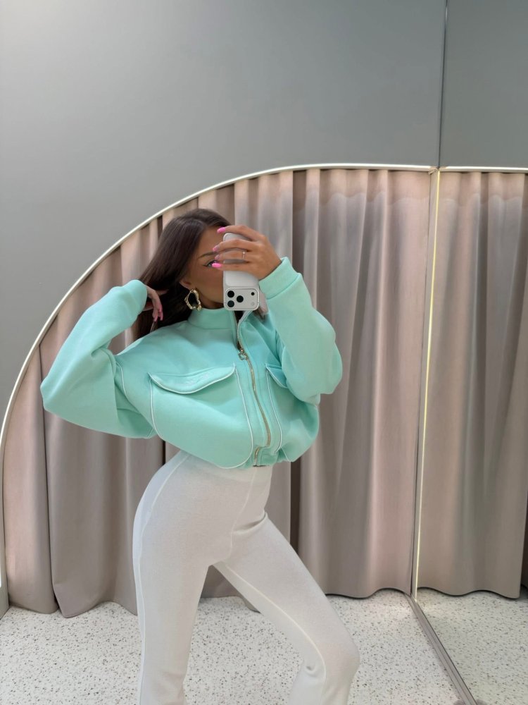 Bluza dresowa MADELYN, mint