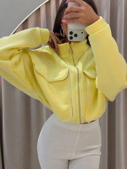 Bluza dresowa MADELYN, yellow