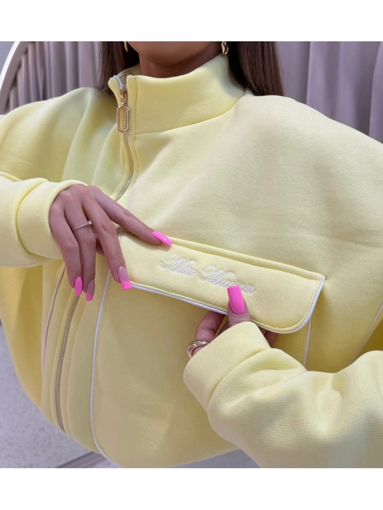 Bluza dresowa MADELYN, yellow