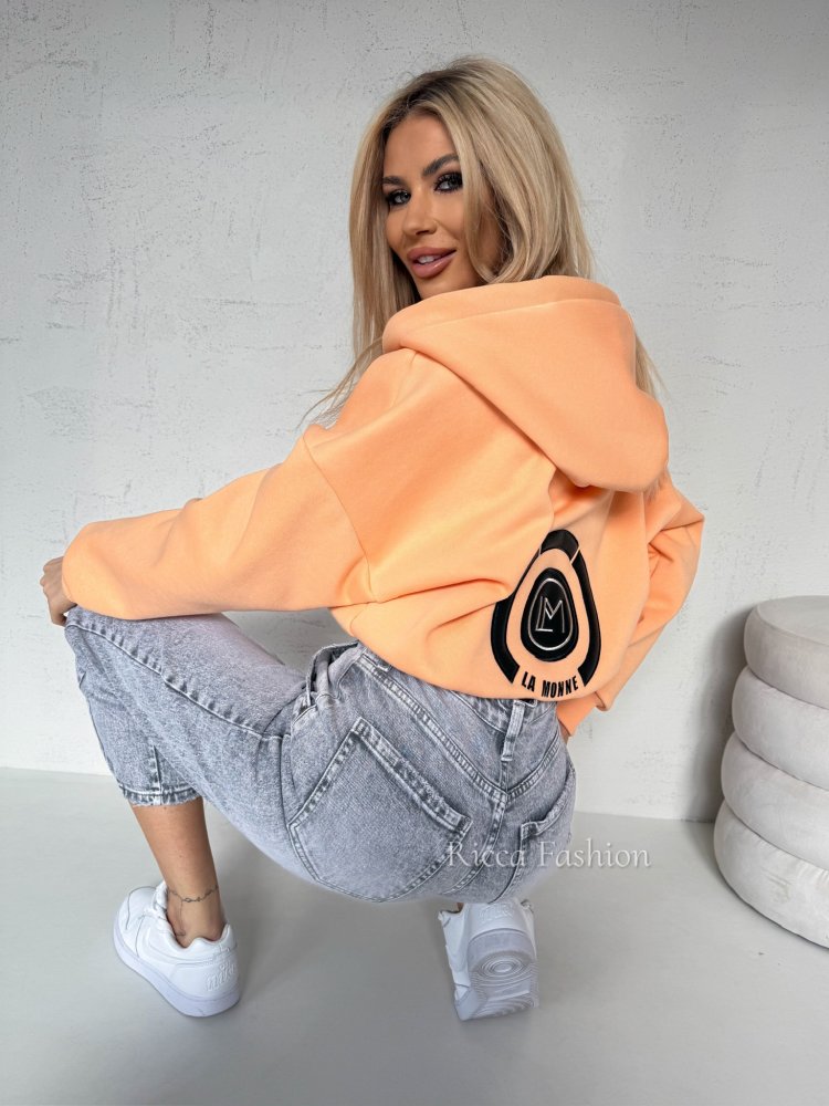 Bluza dresowa MONALISA, peach