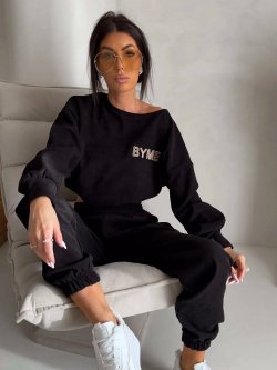 Komplet z bawełną NOIR, czarny