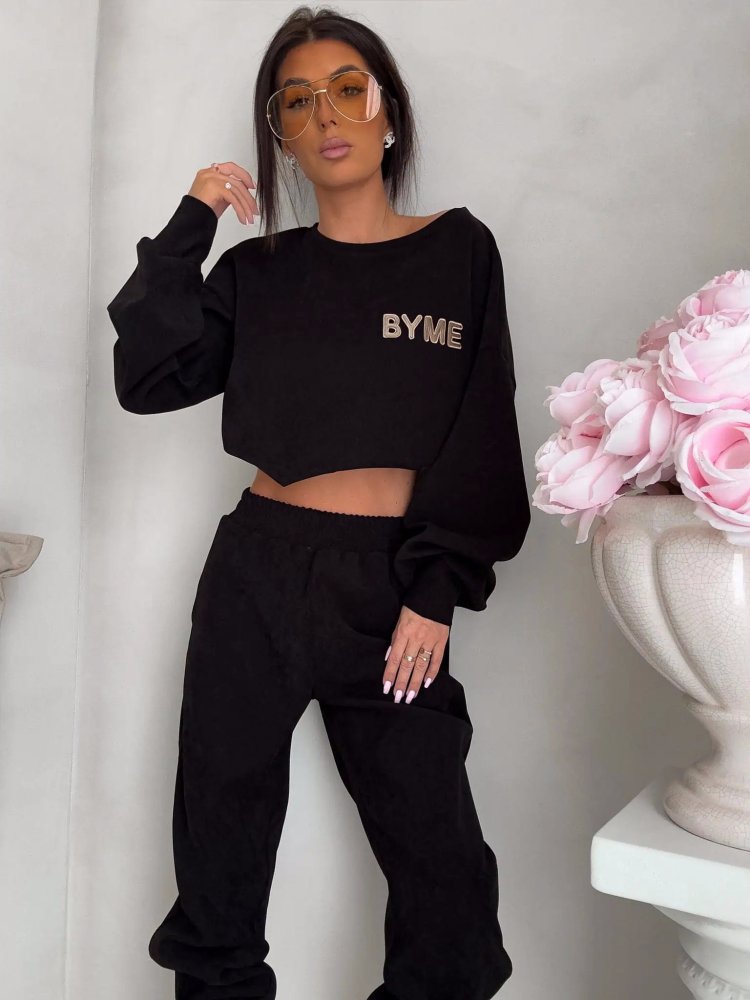 Komplet z bawełną NOIR, czarny