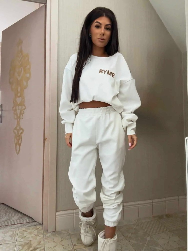 Komplet z bawełną NOIR, ecru