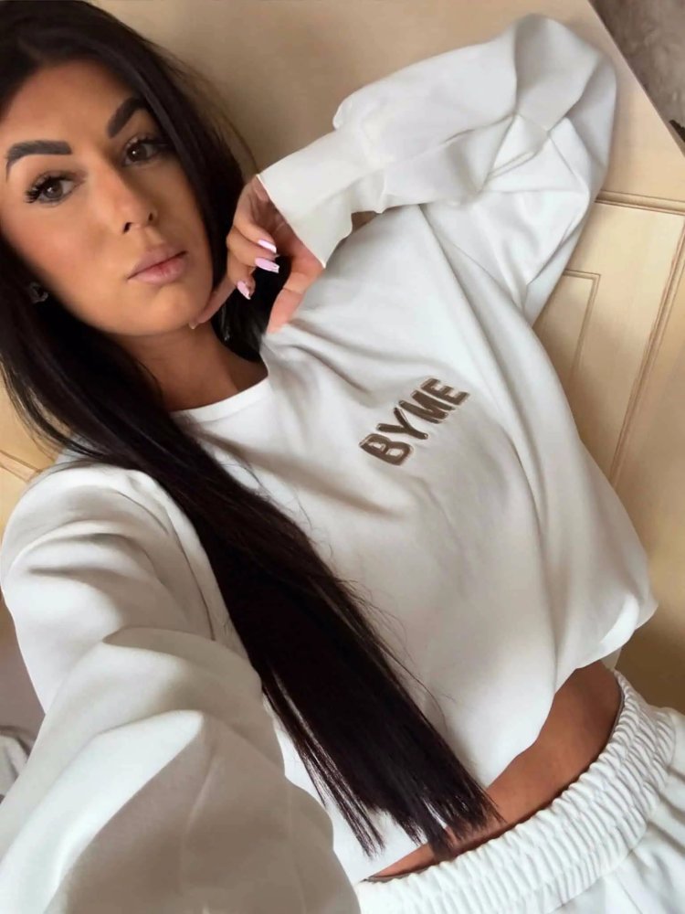 Komplet z bawełną NOIR, ecru