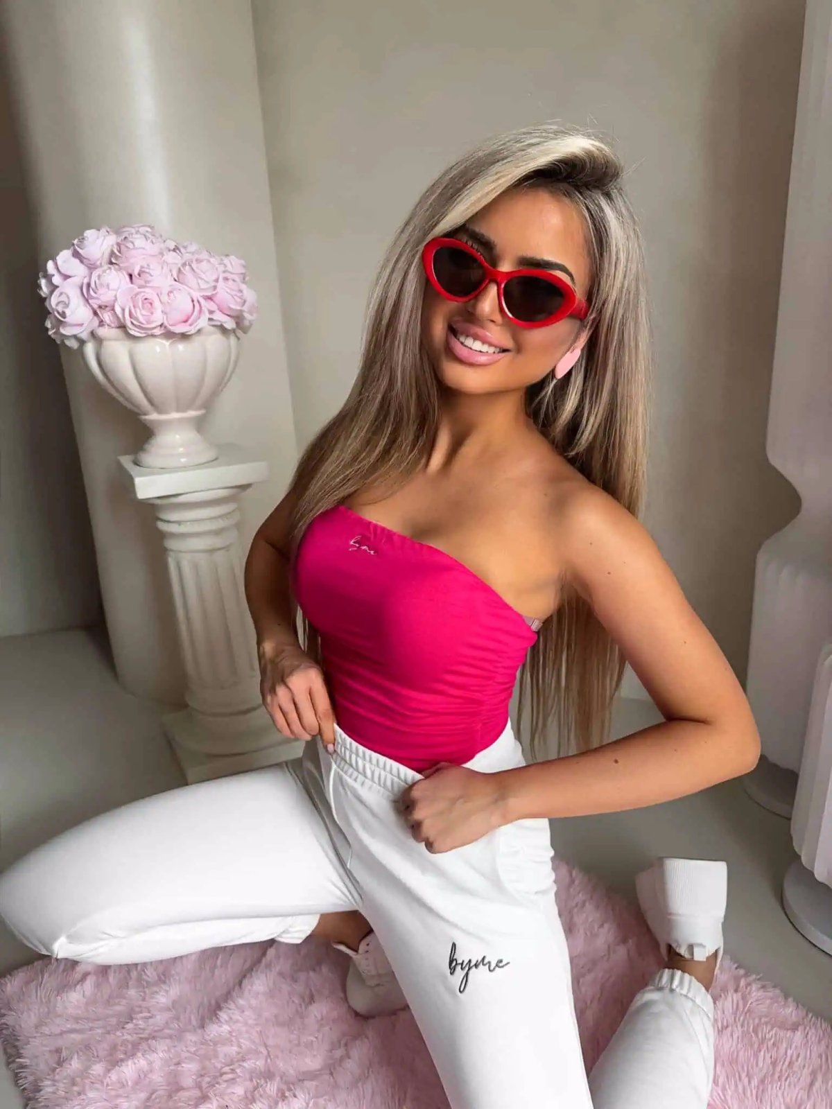 Top z wiskozy MAVEN, fuksja