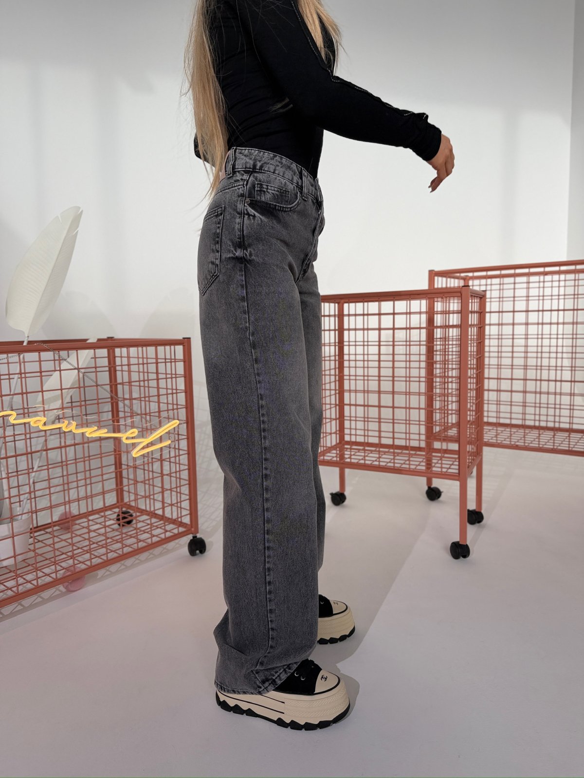 Spodnie jeansy EUPHORIA, grafit