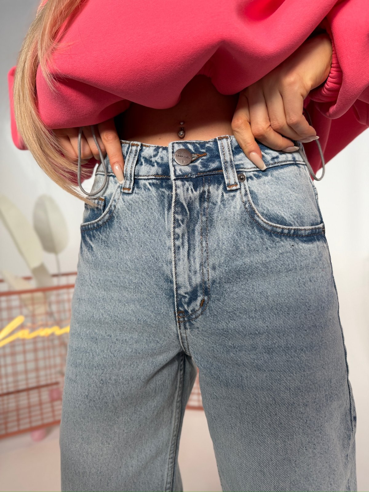 Spodnie jeansy EUPHORIA, błękit