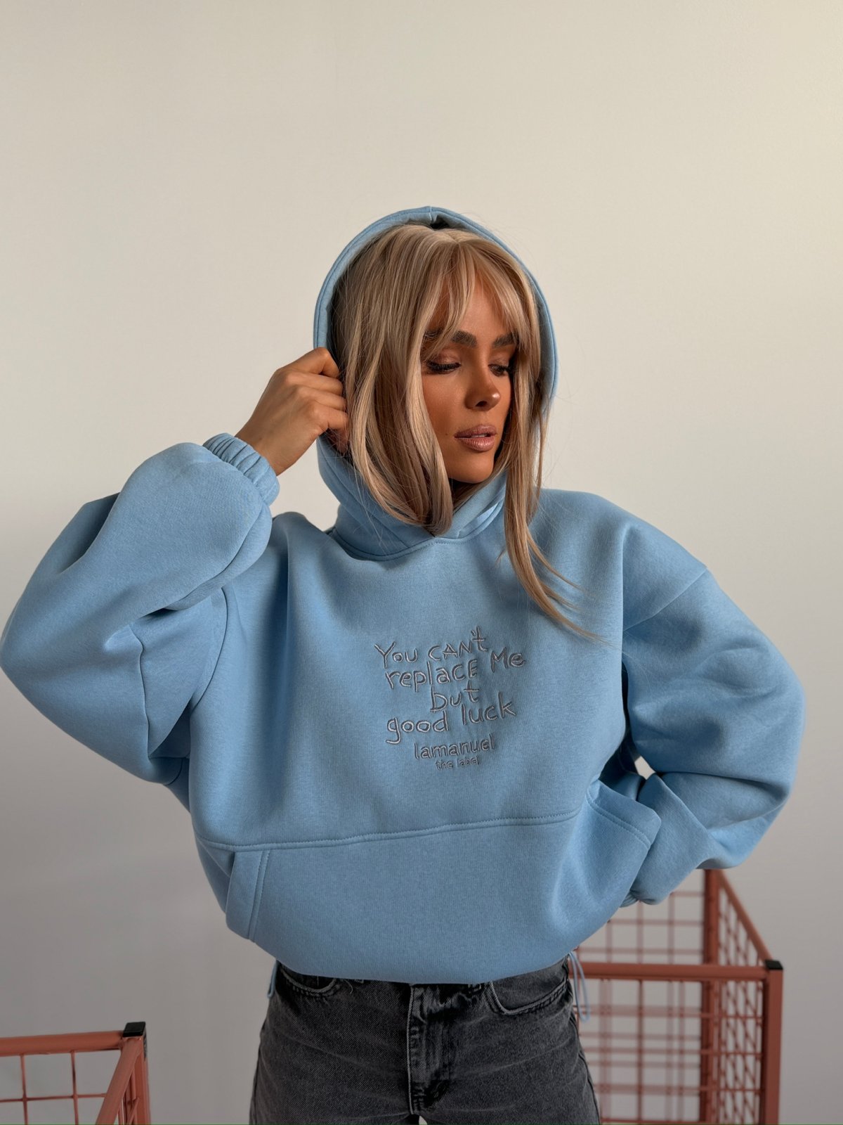 Bluza BLOW UP, błękit