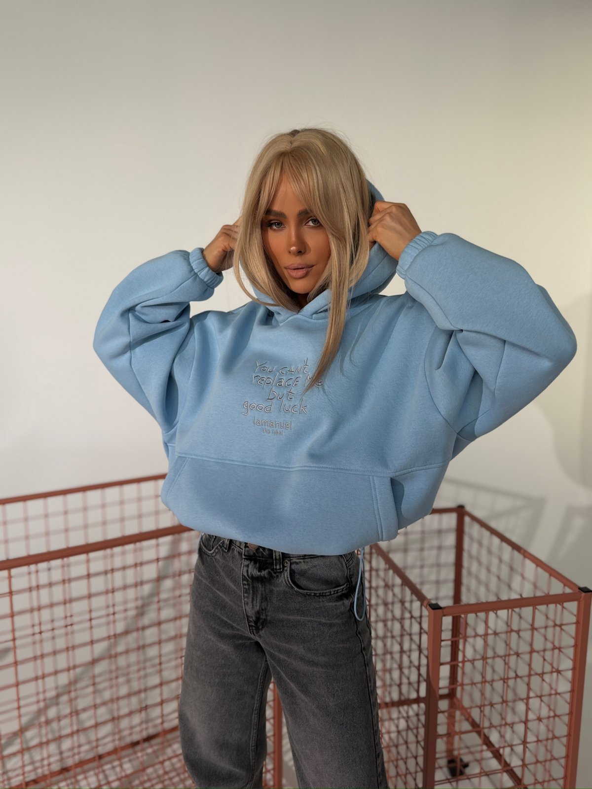 Bluza BLOW UP, błękit