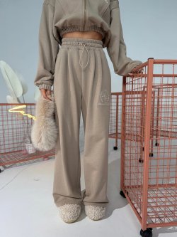 Spodnie dresowe REGULAR, latte