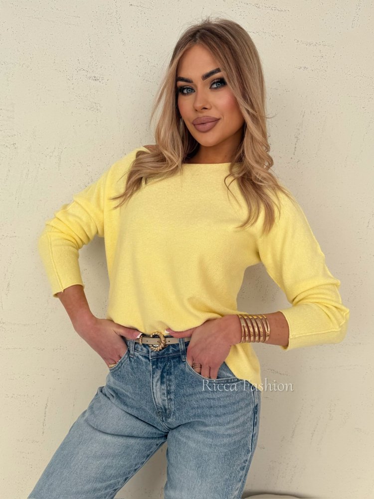 Sweter z wiskozą JASPER,...