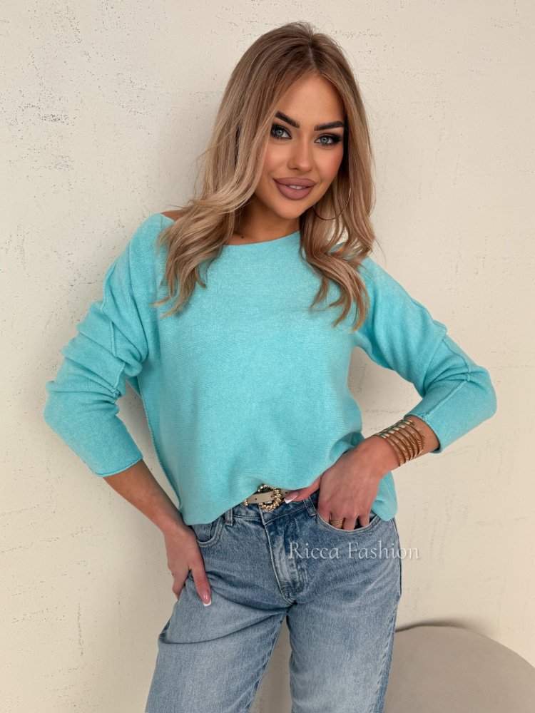 Sweter z wiskozą JASPER,...