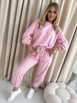 Komplet bawełniany PABLO, light pink