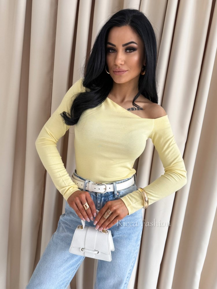 Bluzka z wiskozy NEVE, yellow