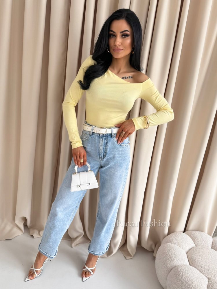 Bluzka z wiskozy NEVE, yellow