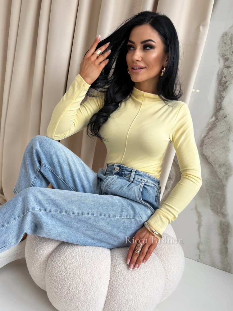 Bluzka/półgolf MORGANO, yellow