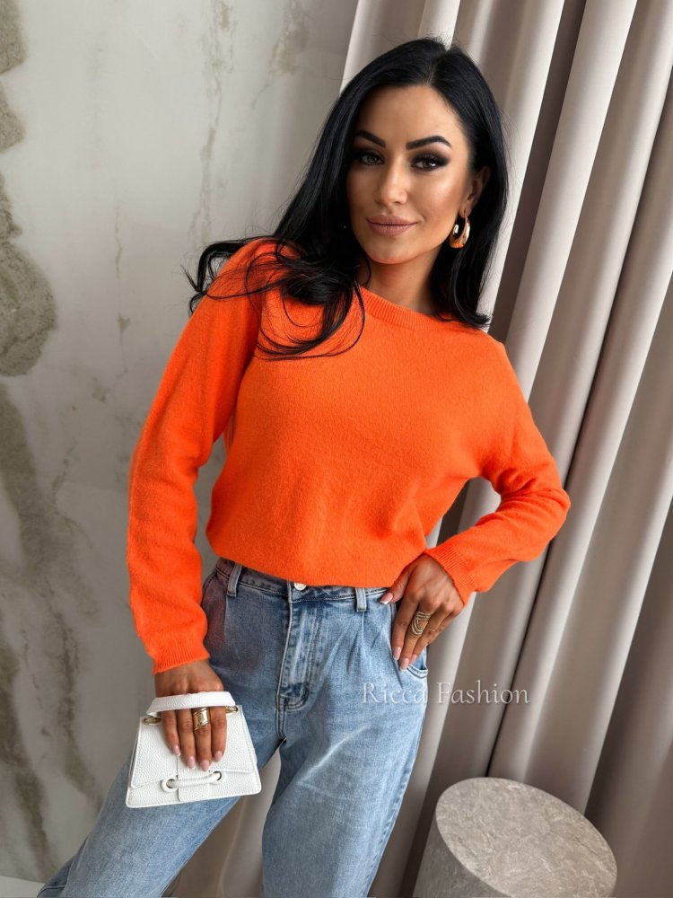 Sweter z baby alpaką...