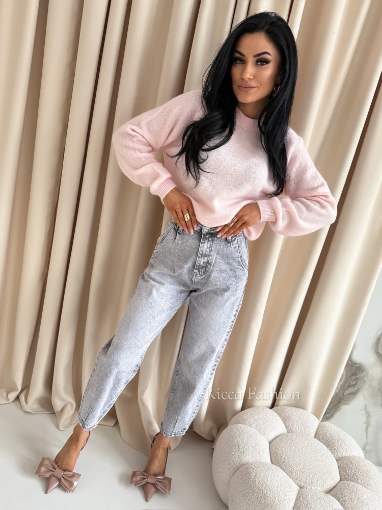 Sweter WISPER, light pink