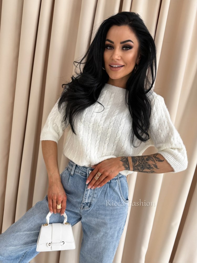 Sweterek OTELLO, ecru