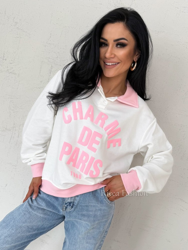 Bluza dresowa polo DE...