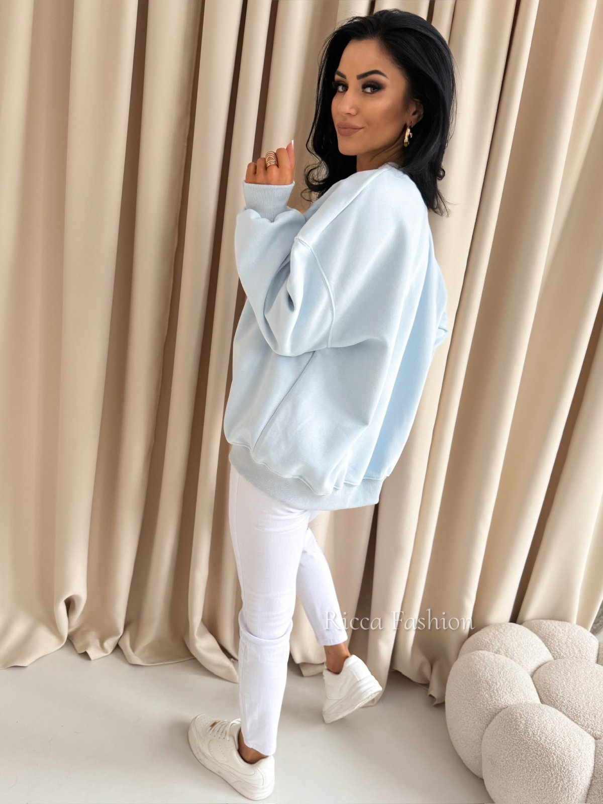 Bluza dresowa MICKEY, baby blue