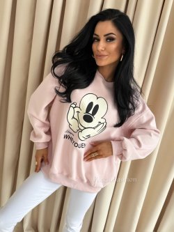 Bluza dresowa MICKEY, powder