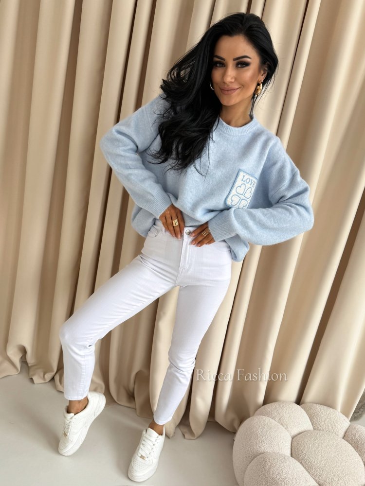 Sweter z wełną LOVISS, baby...