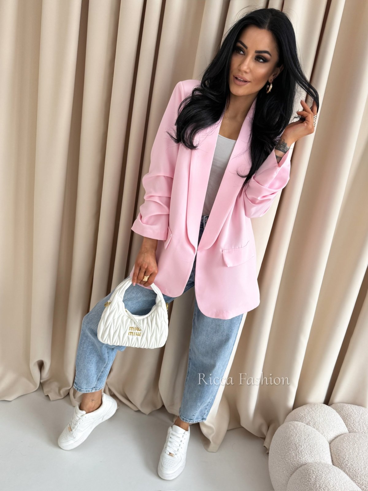 Marynarka ZARKA, light pink