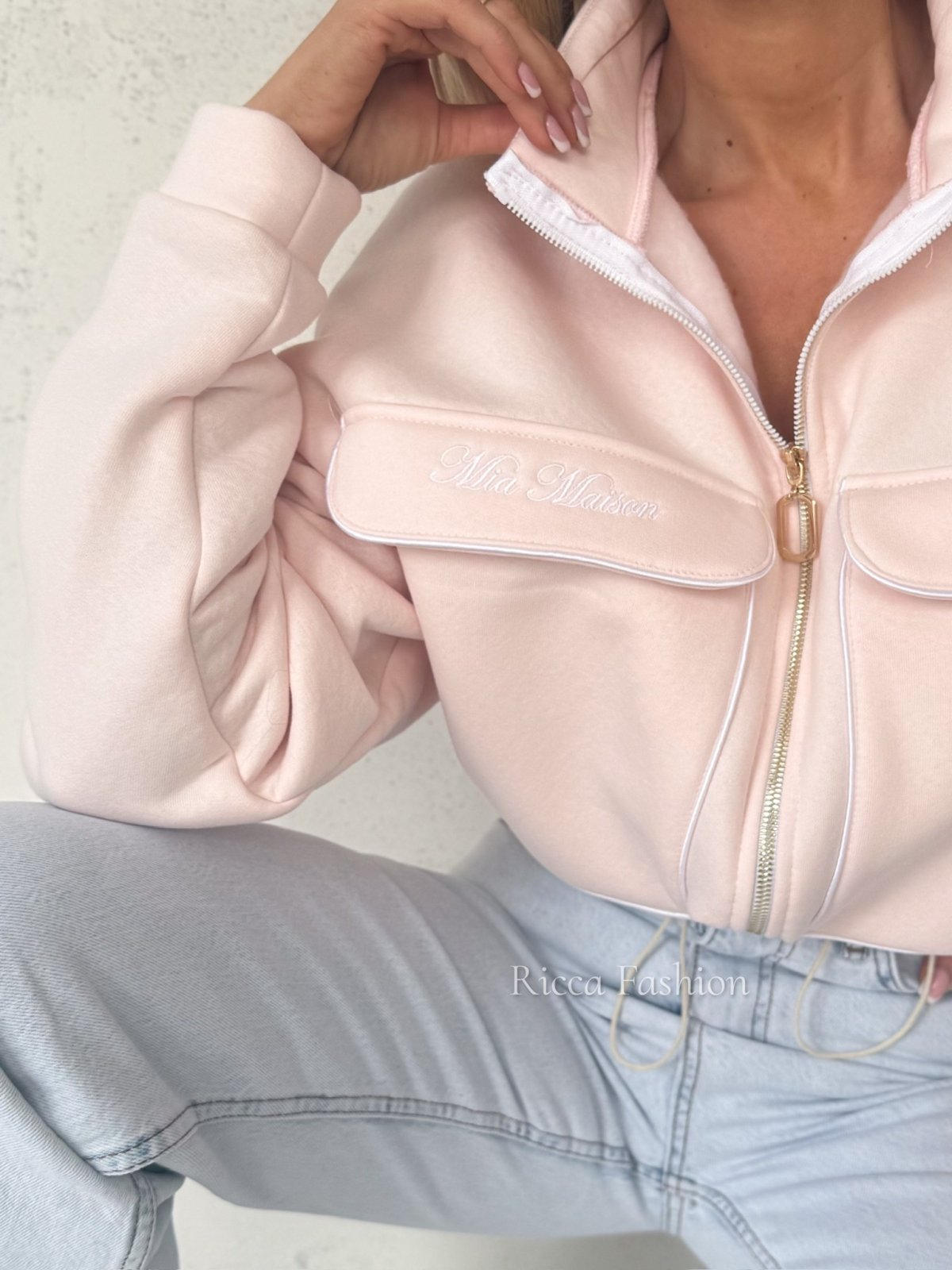 Bluza dresowa MADELYN, morela