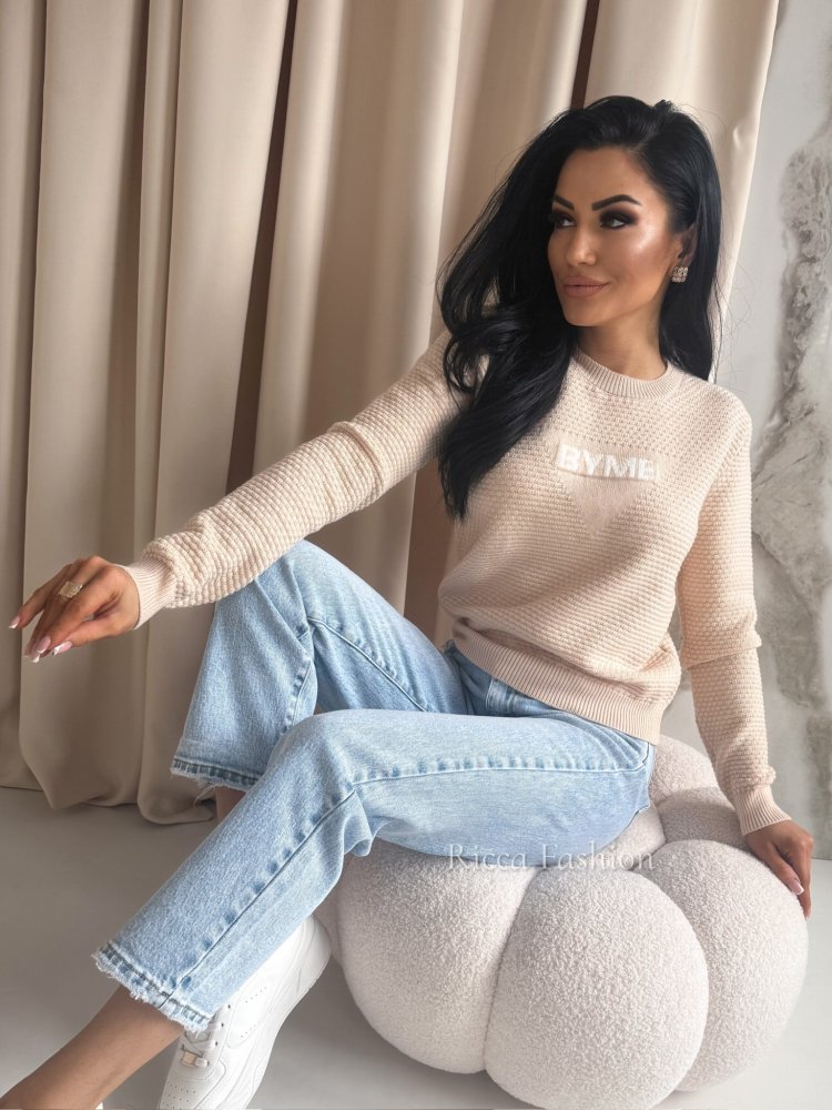 Sweter z kaszmirem CRISTAL,...