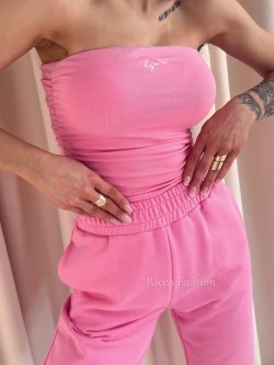 Top z wiskozy MAVEN, sweet pink