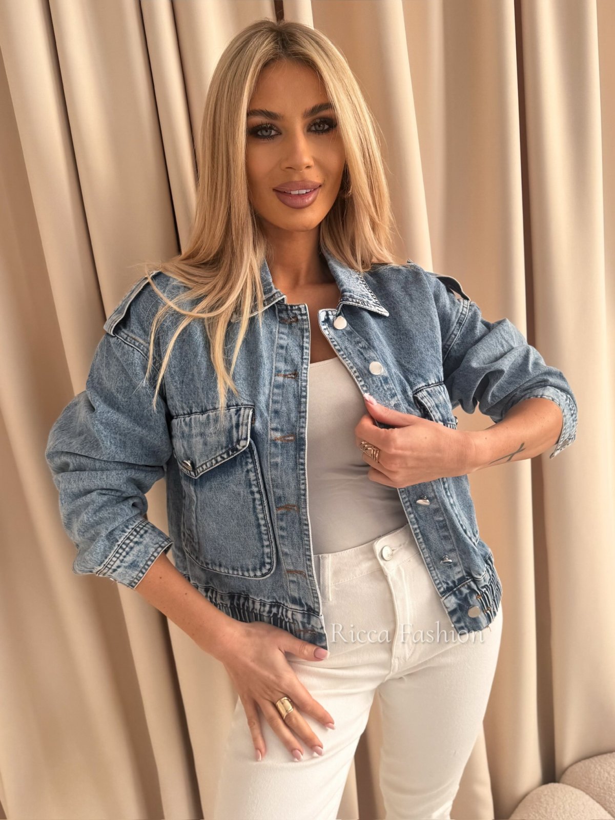 Katana jeansowa HEVEN, blue