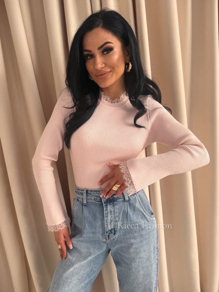 Sweterek z koronką PONNY,...