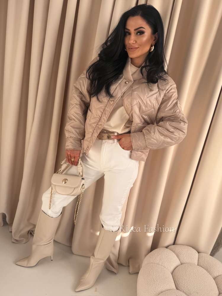 Kurtka wiosenna LORINA, beige
