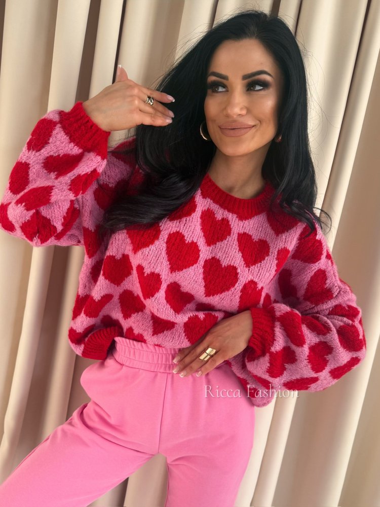 Sweter z wełną CLAUNI,...