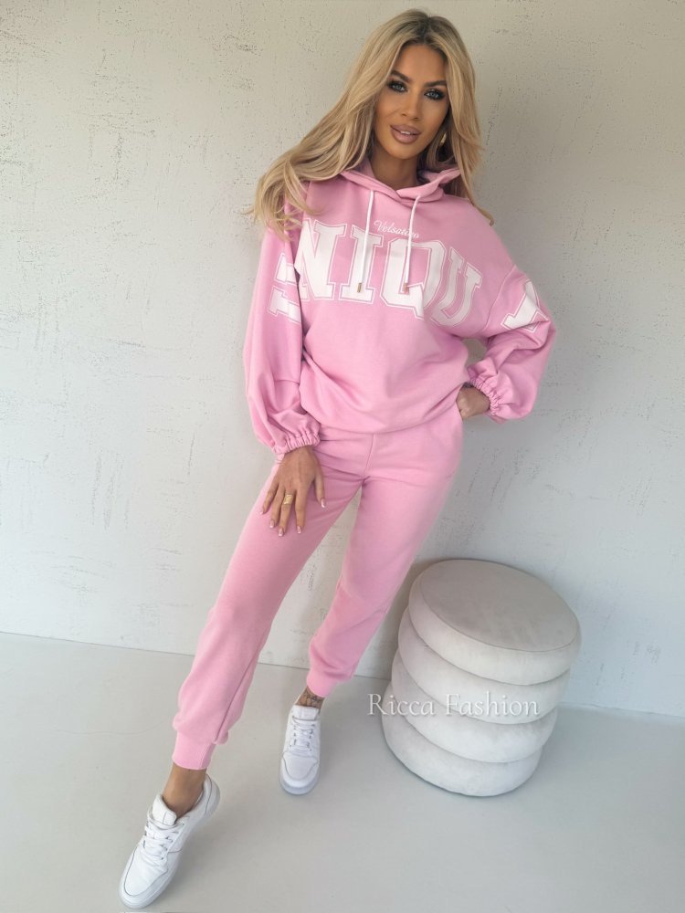 Bluza dresowa VELSATTI, sweet pink