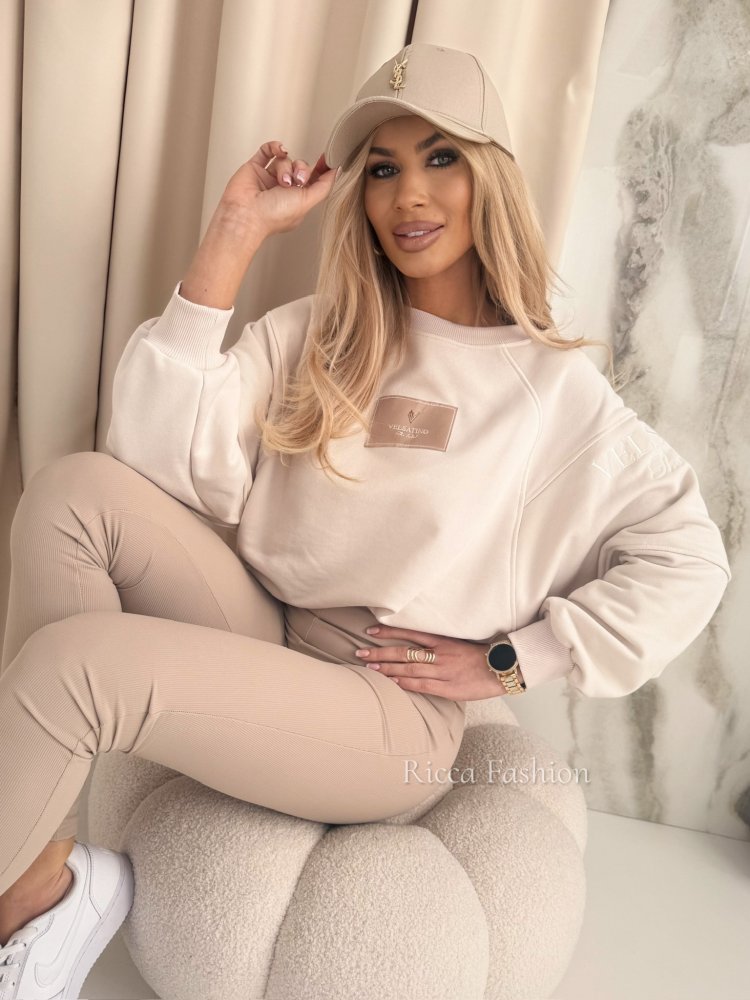 Bluza dresowa CAMERON, beige