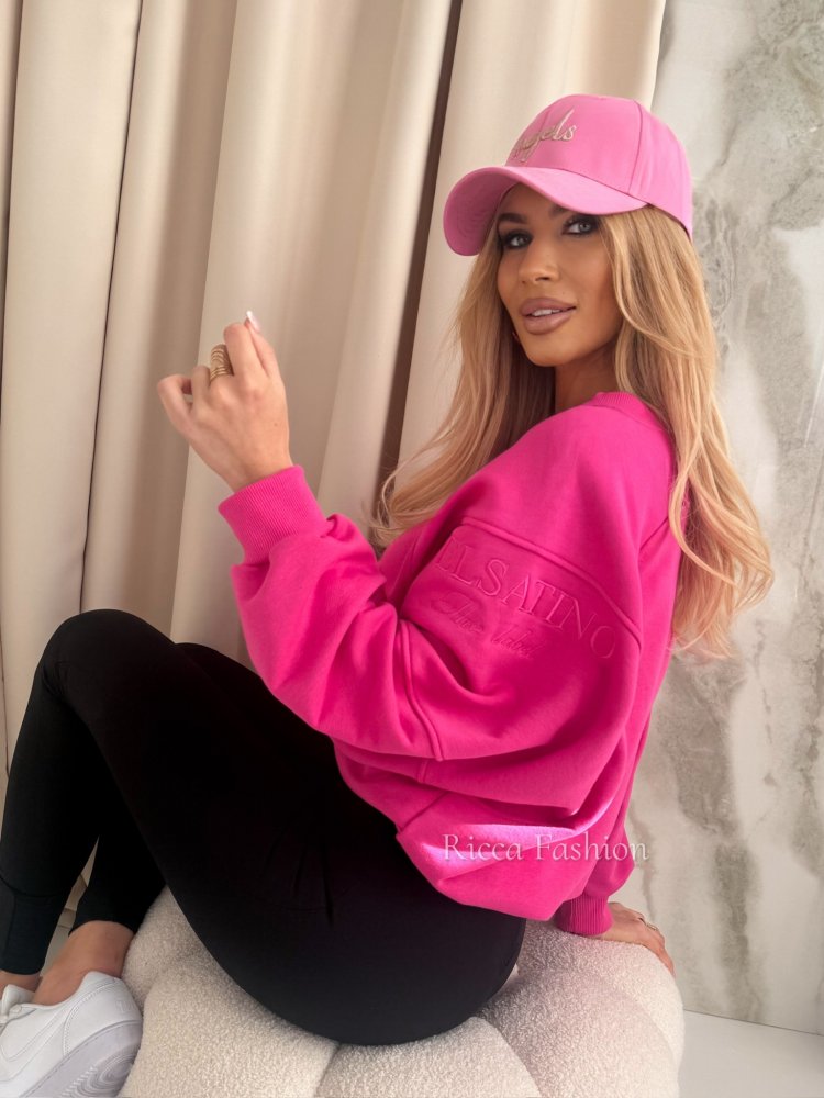 Bluza dresowa CAMERON, fuchsia