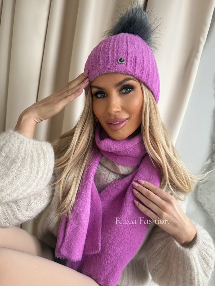 Komplet czapka+szalik...